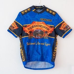 Vintage Pearl Izumi Sierra Nevada Brewery Cycling Jersey, Made in USA ,Medium